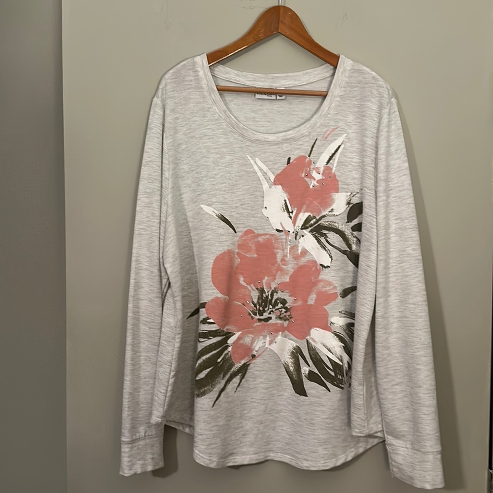 Kim Rogers Curvy size 1X woman’s top